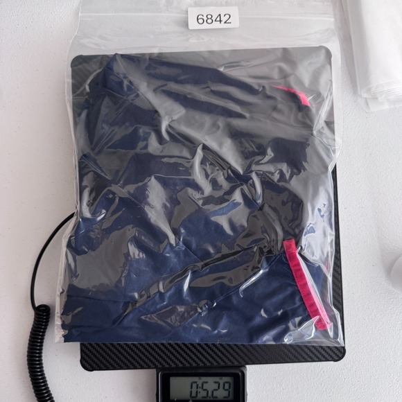 Patagonia Houdini Snap-T Pullover Mens Small Blue Outdoors Packable Rain Gorp - Picture 9 of 9